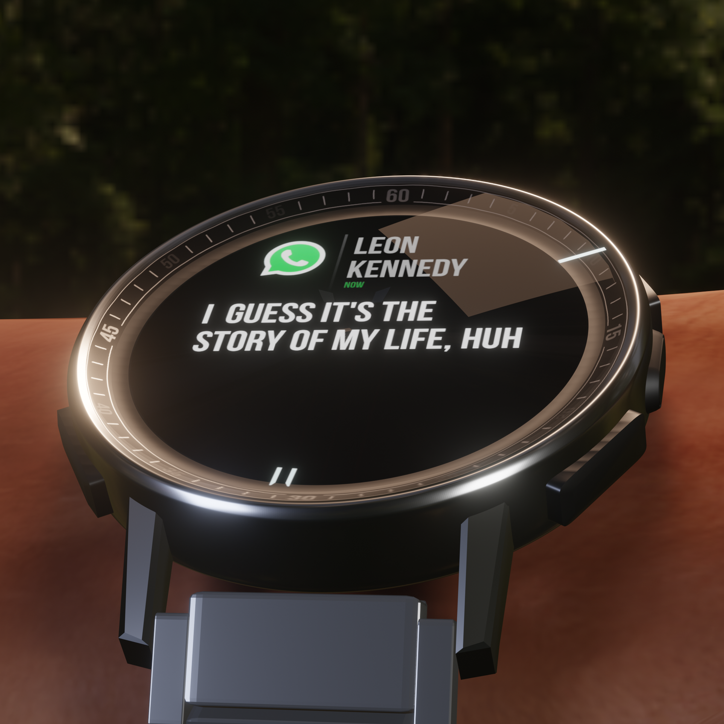 TimeFlix Watch - Hybrid Smartwatch with Real Physical hands and Amoled Display