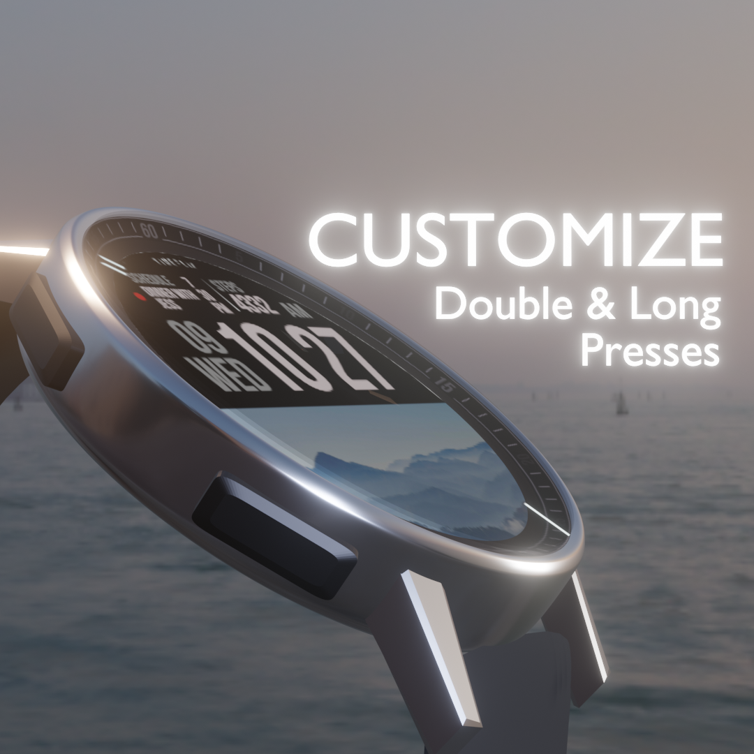 TimeFlix Watch - Hybrid Smartwatch with Real Physical hands and Amoled Display