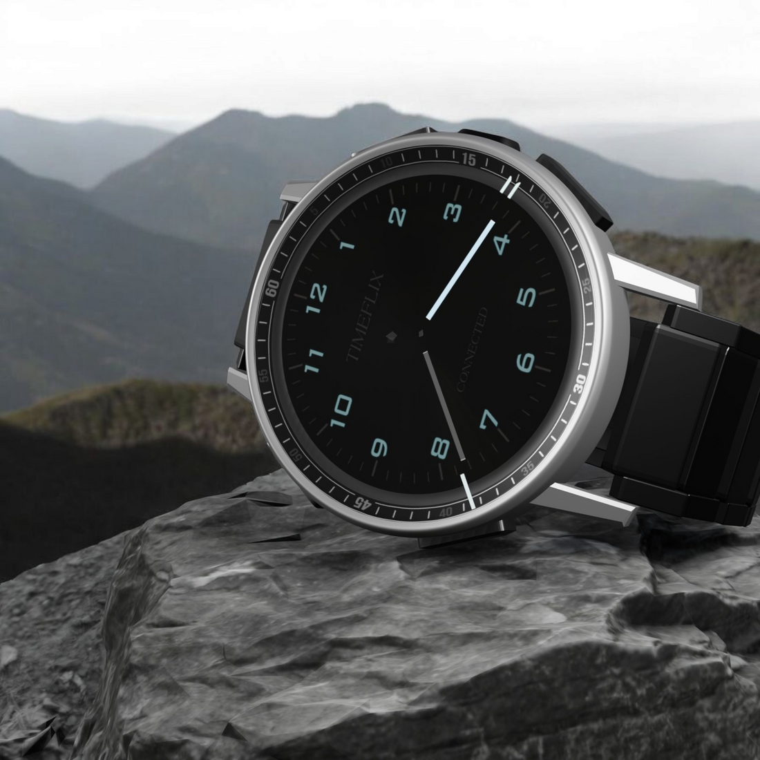 Bridging the Gap Between a Distractive Gadget and a Classic Timepiece with the TimeFlix Hybrid Watch