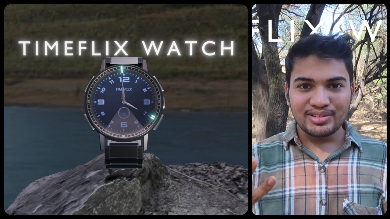 Load video: TimeFlix Hybrid Smartwatch